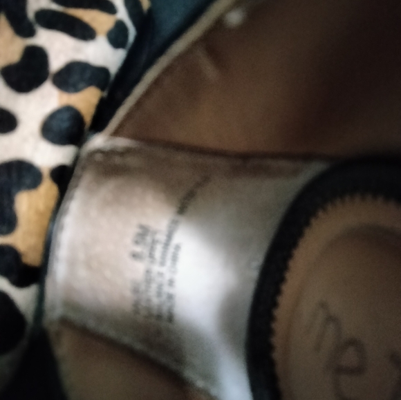 Me too animal print slip-on loafers shoes size 8.5 - Picture 6 of 6